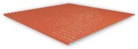 SingleHook FlatTile sheet metal Rot Red Metallabdeckung 2004282