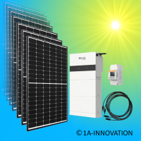Solaranlage 10000Watt Hybrid Speicher 10KWh Komplettpaket...