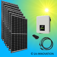 Solaranlage 3000Watt Komplettpaket 3,0 KW Solar Anlage...