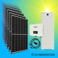 20000Watt Solaranlage Hybrid Speicher 20kWh Komplettpaket...