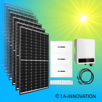 10000Watt Solaranlage Hybrid Speicher 15kWh Komplettpaket...