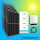 20000Watt Solaranlage Hybrid Speicher 20kWh Komplettpaket 20KW dreiphasig Goodwe