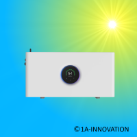 1800Watt Solaranlage Hybrid Speicher 1,9kWh Komplettpaket...