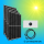 1800Watt Solaranlage Hybrid Speicher 1,9kWh Komplettpaket 1,8KW einphasig Goodwe