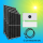 1800Watt Solaranlage Hybrid Speicher 3,8kWh Komplettpaket 1,8KW einphasig Goodwe