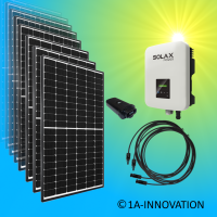 Solaranlage 4000Watt Komplettpaket 4 KW Solar Hausnetzeinspeisung 2x MPPT