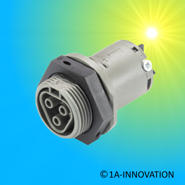 Buchsenteil für Einspeisesteckdose RST25I3S B1 M01V BG03 Schraubanschluss Wieland (0,75-4mm²) (96.031.5054.3)