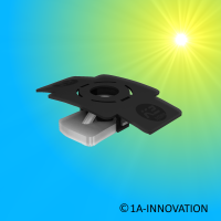 Einlegemutter K2 mit Montageclip MK2 1001643