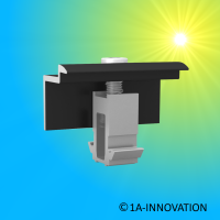 Endklemme - K2 DomeClamp 30-50mm - schwarz 2002610