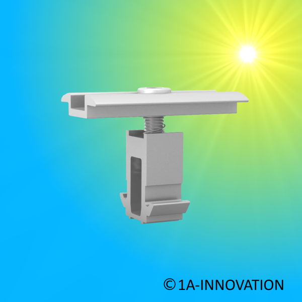 Mittelklemme - K2 DomeClamp 30-50 mm - silber 2002558