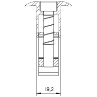 Mittelklemme - K2 Universal OneMid 30-42mm - schwarz 2003072