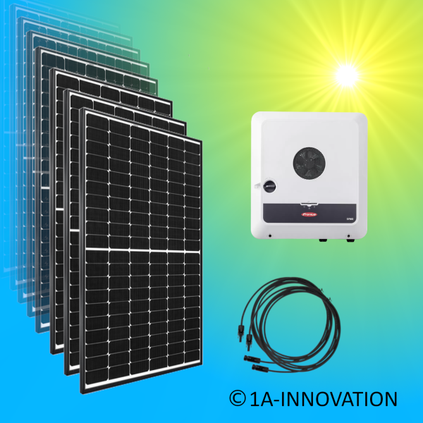 Solaranlage 10000Watt Komplettpaket 10 KW dreiphasig Selbstverbrauch Fronius