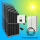 Solaranlage 3700Watt Hybrid Komplettpaket 3,7KW Solar Anlage Speicher 3KWh