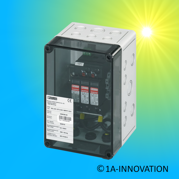 Überspannungsschutz Phoenix Contact Typ1+2 1 MPPT Sunclix 2404298