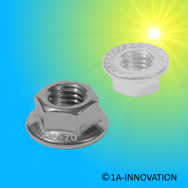 Sperrzahnmutter K2 M10 DIN 6923 A2 1000042