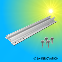 Montage-Set MiniRail für 5 Solarmodule