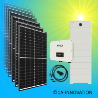 25000Watt Solaranlage Hybrid Speicher Komplettpaket 25KW...