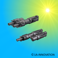 Y-Stecker Paar Stäubli MC4 PV-AZB4 + PV-AZS4 32.0018...
