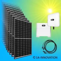 Solaranlage 10000Watt Hybrid Speicher 5kWh Komplettpaket...