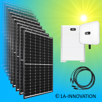 Solaranlage 10000Watt Hybrid Speicher 10kWh Komplettpaket Solar Anlage dreiphasig Huawei