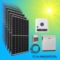 Solaranlage 10000Watt Hybrid  Speicher Komplettpaket 6...