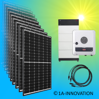 Solaranlage 10000Watt Komplettpaket 10 KW dreiphasig Heckert Germany Fronius Hybrid 0%