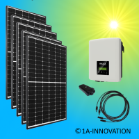 2000Watt Solaranlage Komplettpaket 2 KW Solar Anlage...