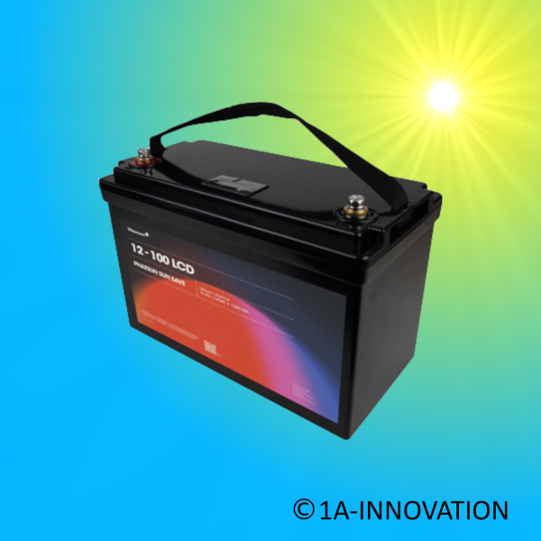Solarakku Phaesun 100Ah 12V Lithium Batterie LiFePo4 Sun Save 12-100