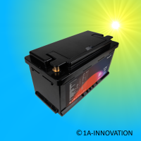 Solarakku Phaesun 12-180H 180Ah 12V Lithium-Eisenphosphat Batterie LiFePo4 Untersitz, Heizung, Bluetooth